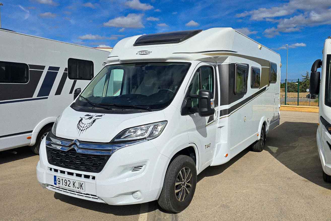 Autocaravana de ocasión Carado T 447 en Surcaravan Premium